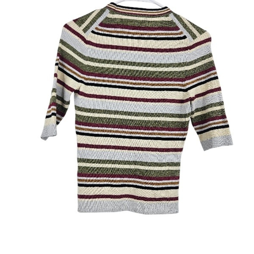 Veronica Beard Pullover Sweater Multicolor Knit S… - image 8